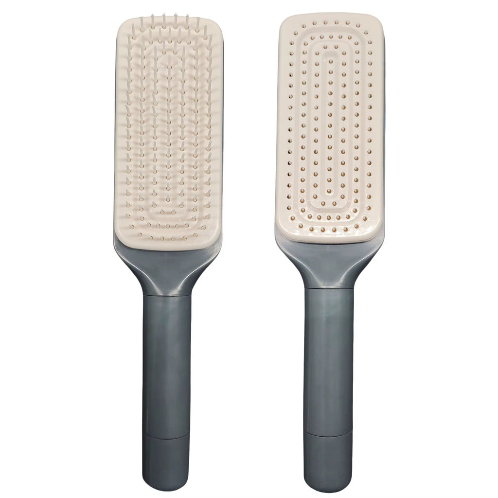 Self Cleaning Retractable Hair Brush