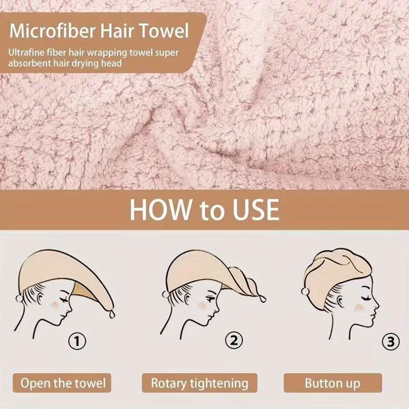Microfiber Hair Towel