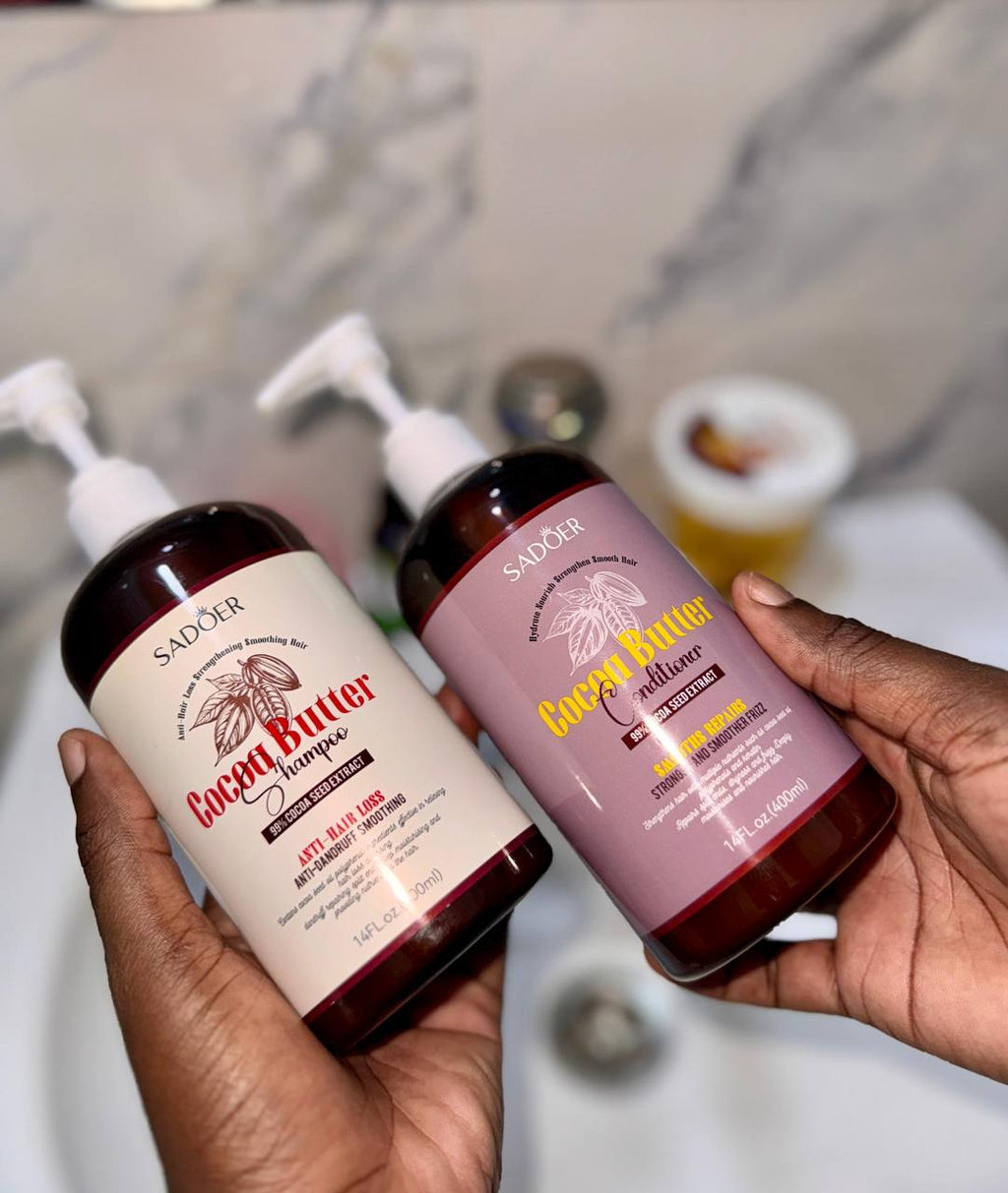 Cocoa Butter Shampoo & Conditioner Set